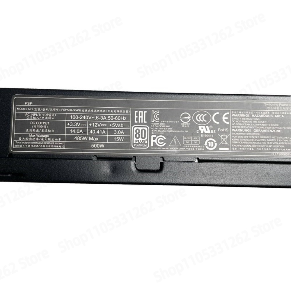FSP500-30AS 500W Platinum Flex - Atx Power Supply 1U Flex 500W incelemesi ve fiyatı