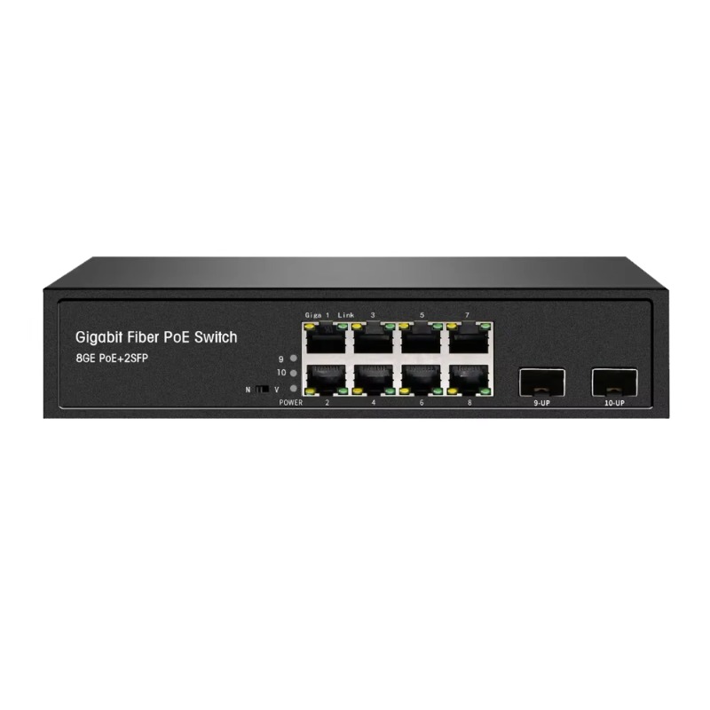 OEM ODM 8 Portlu Tam Gigabit A - Managed Gigabit Poe Switch 8 Port 802.3At incelemesi ve fiyatı